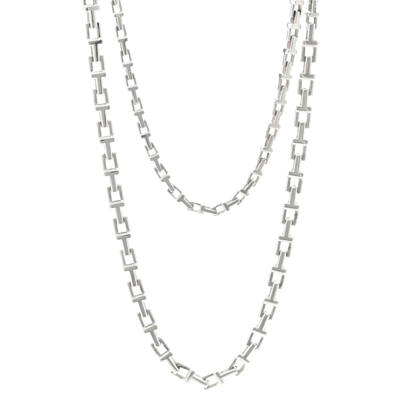 Sterling Silver Interchangeable T Chain Necklace