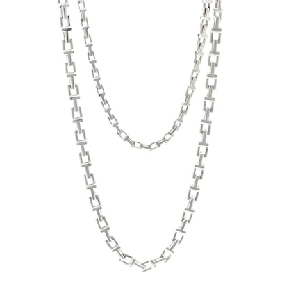 Tiffany Sterling Silver Interchangeable T Chain Necklace 1 of 11