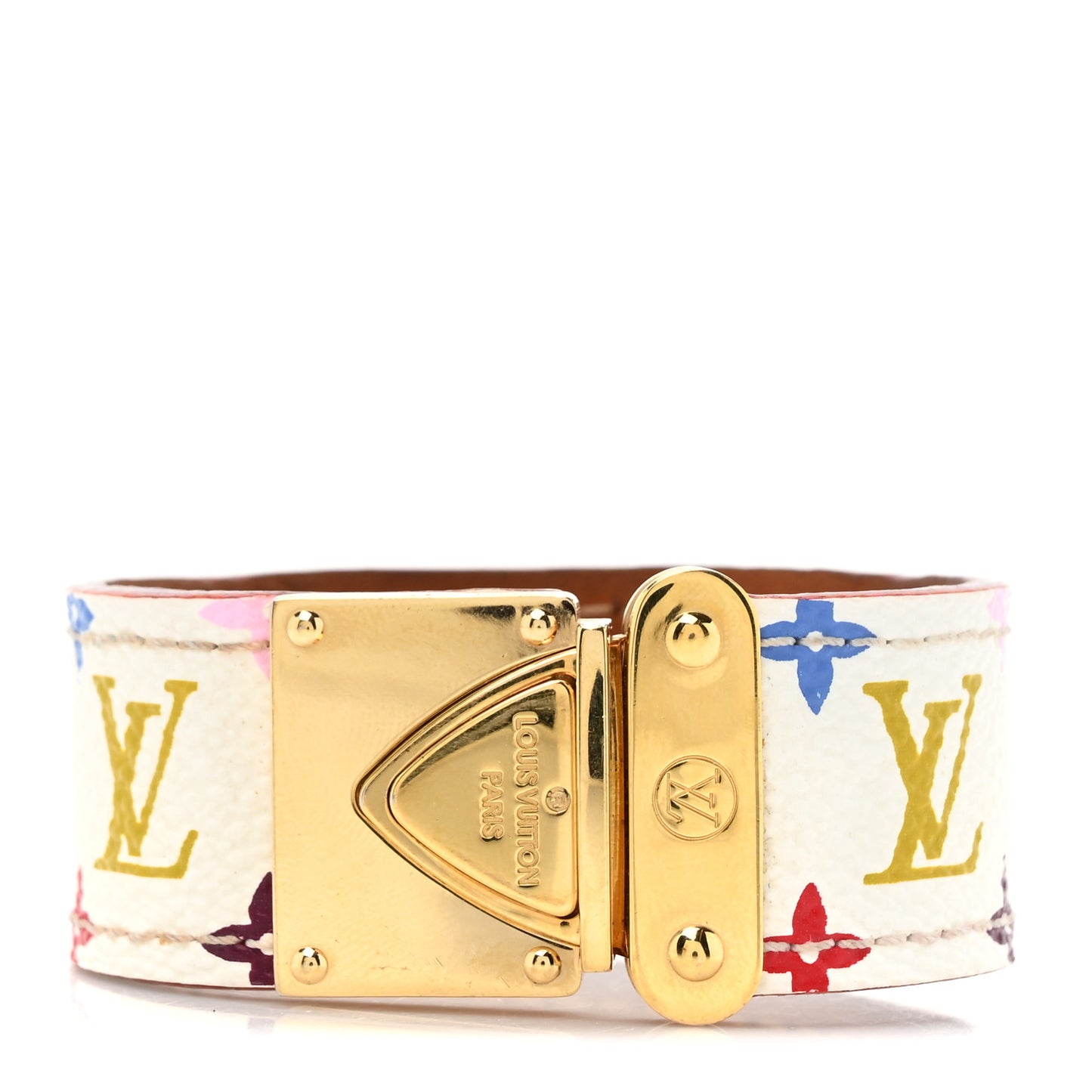 Monogram Multicolor Koala Bracelet S White