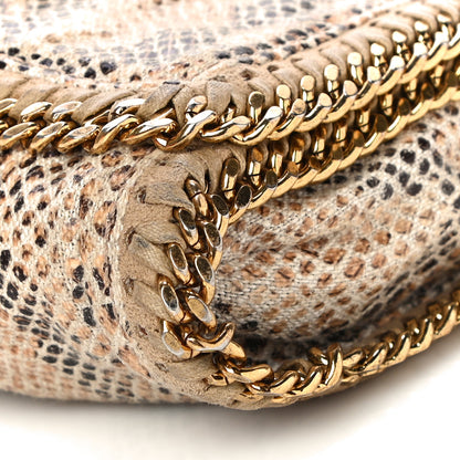 Stella McCartney Eco Python Falabella Crossbody Bag Camel 9 of 10
