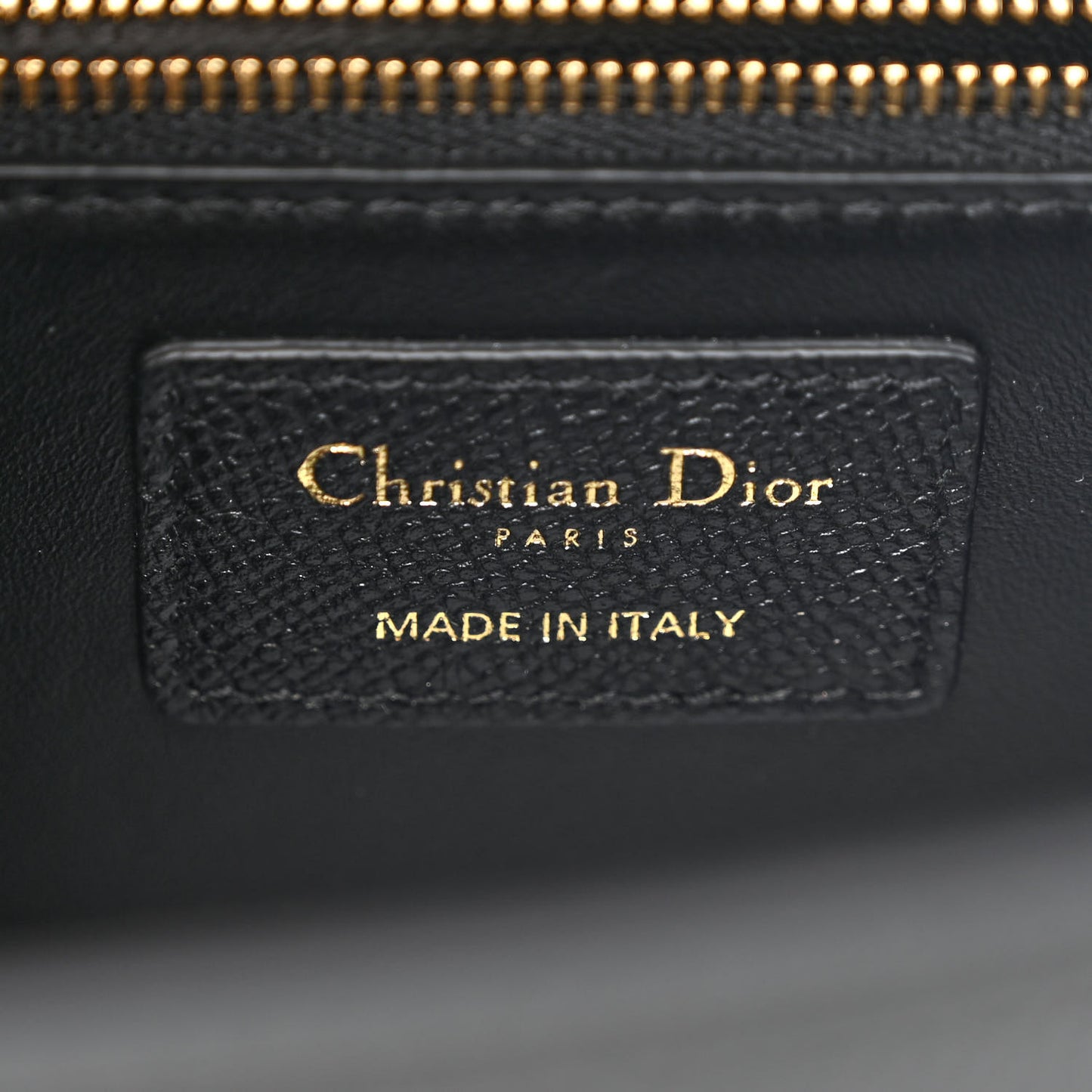Grained Calfskin Embossed 30 Montaigne Chain Flap Bag Black