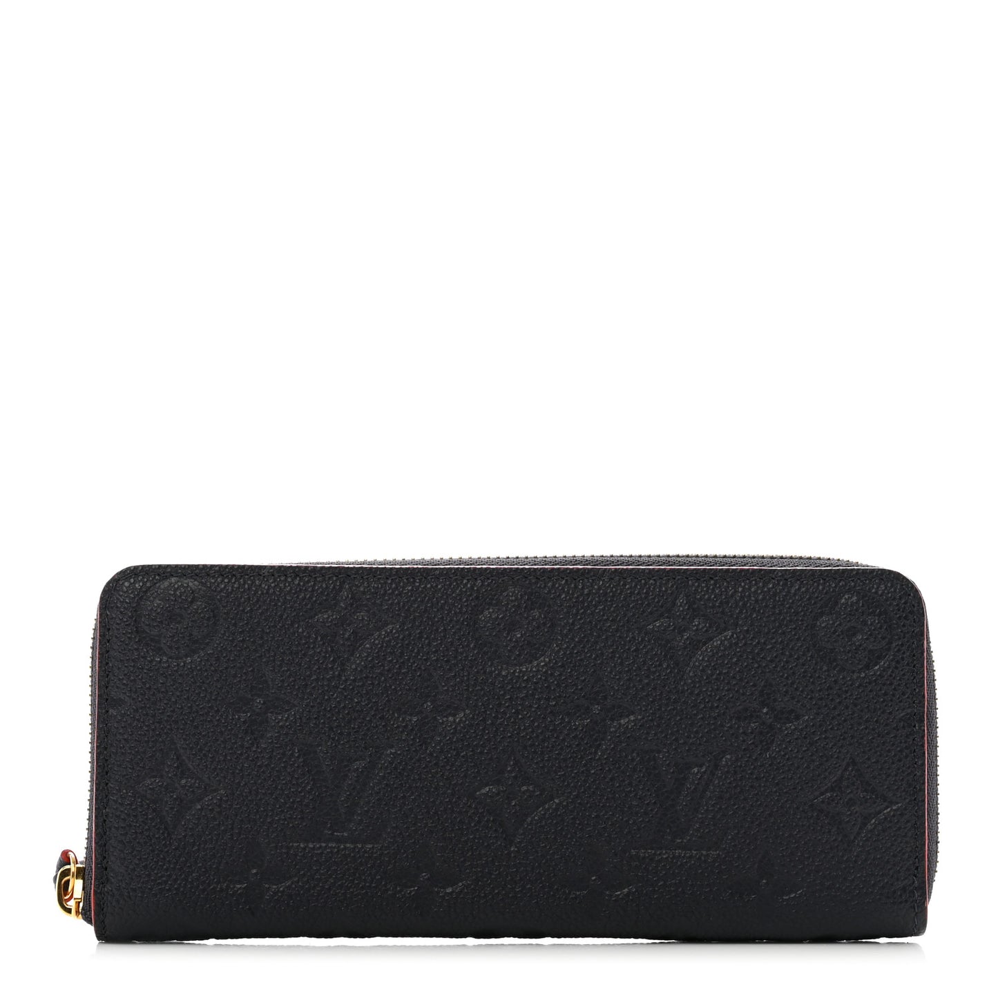 Empreinte Clemence Wallet Marine Rouge