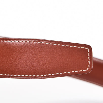 Hermes Box 32mm Belt Strap 75 Brique 9 of 10