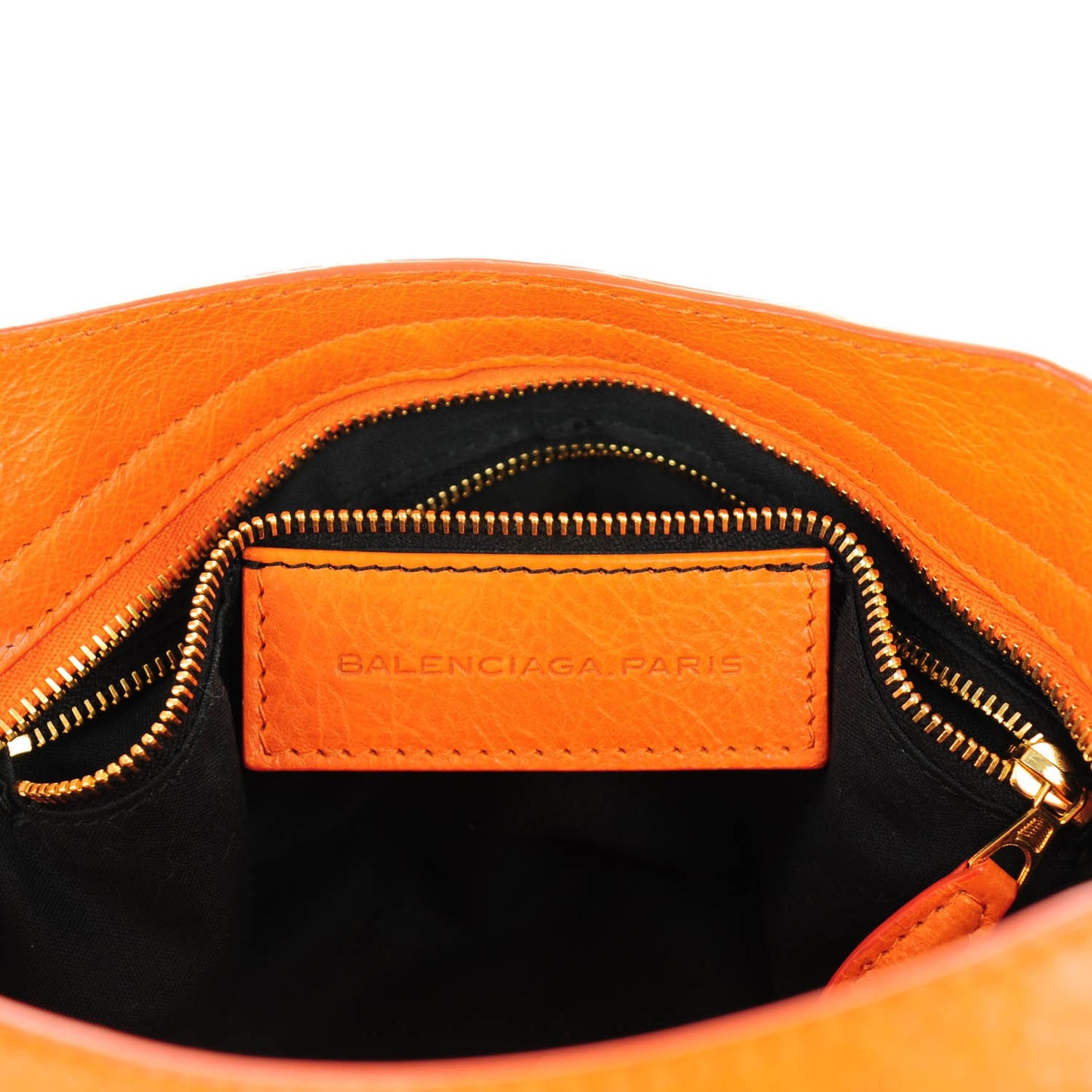 Agneau Giant 12 Gold Hardware City Tangerine