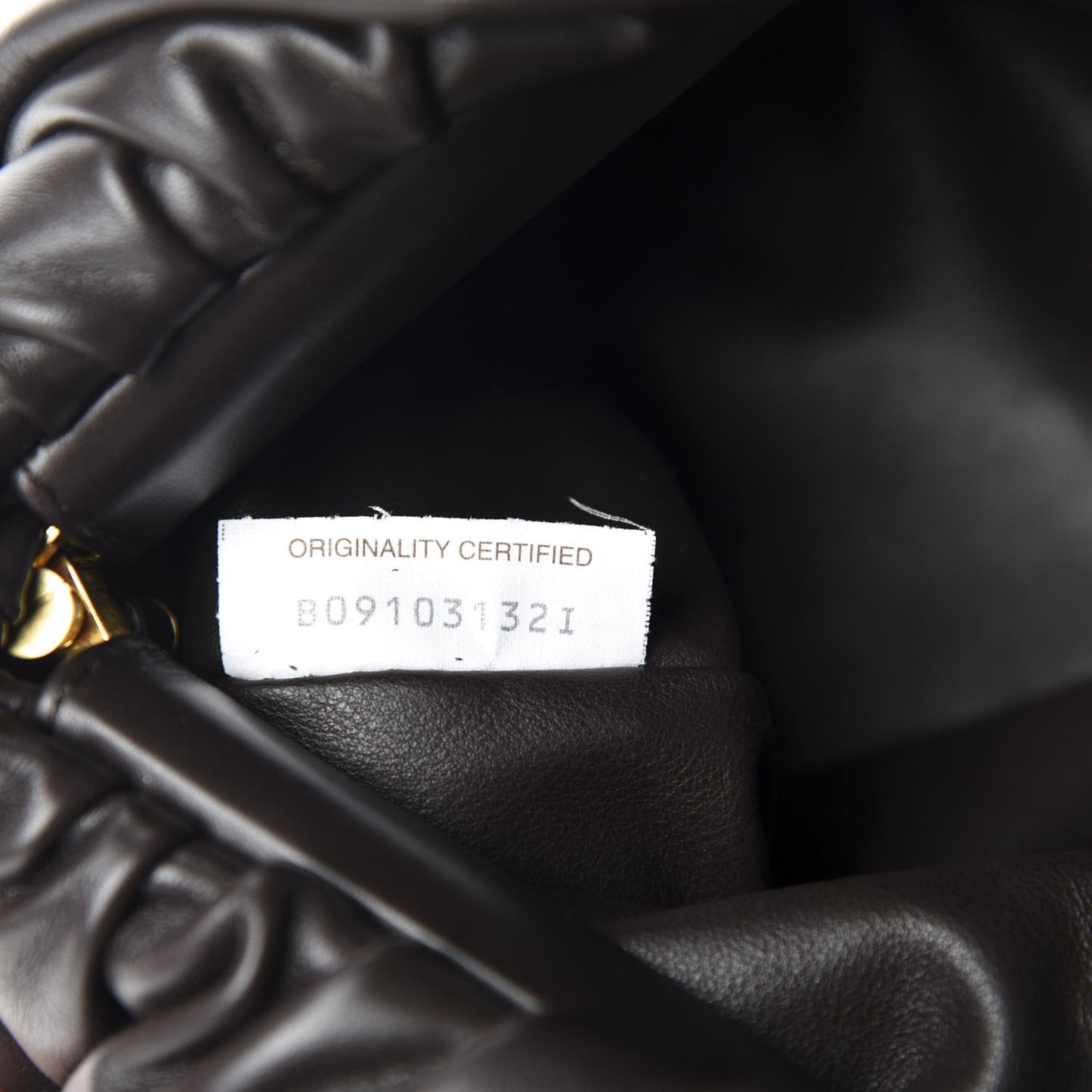 Calfskin The Pouch Chain Fondant