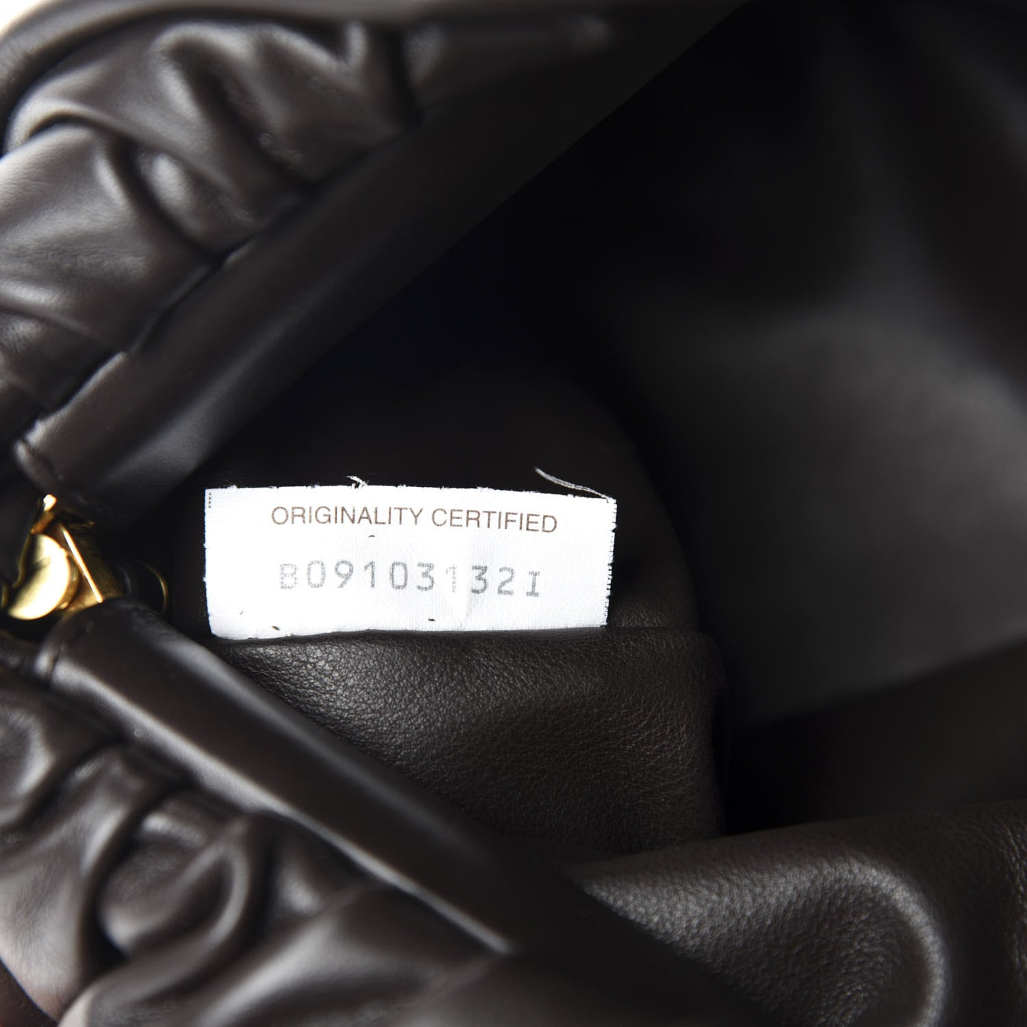 Bottega Veneta Calfskin The Pouch Chain Fondant 9 of 10