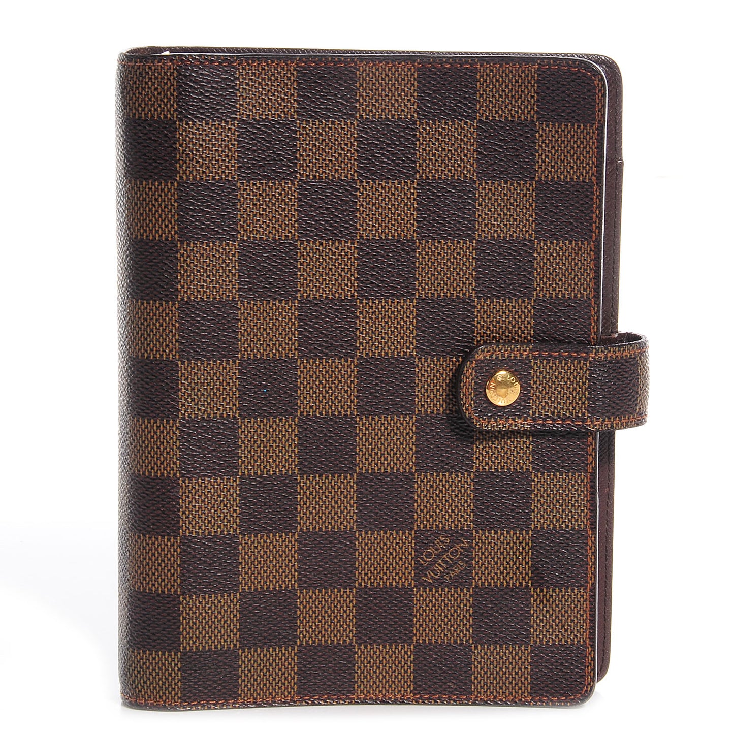 Damier Ebene Medium Ring Agenda