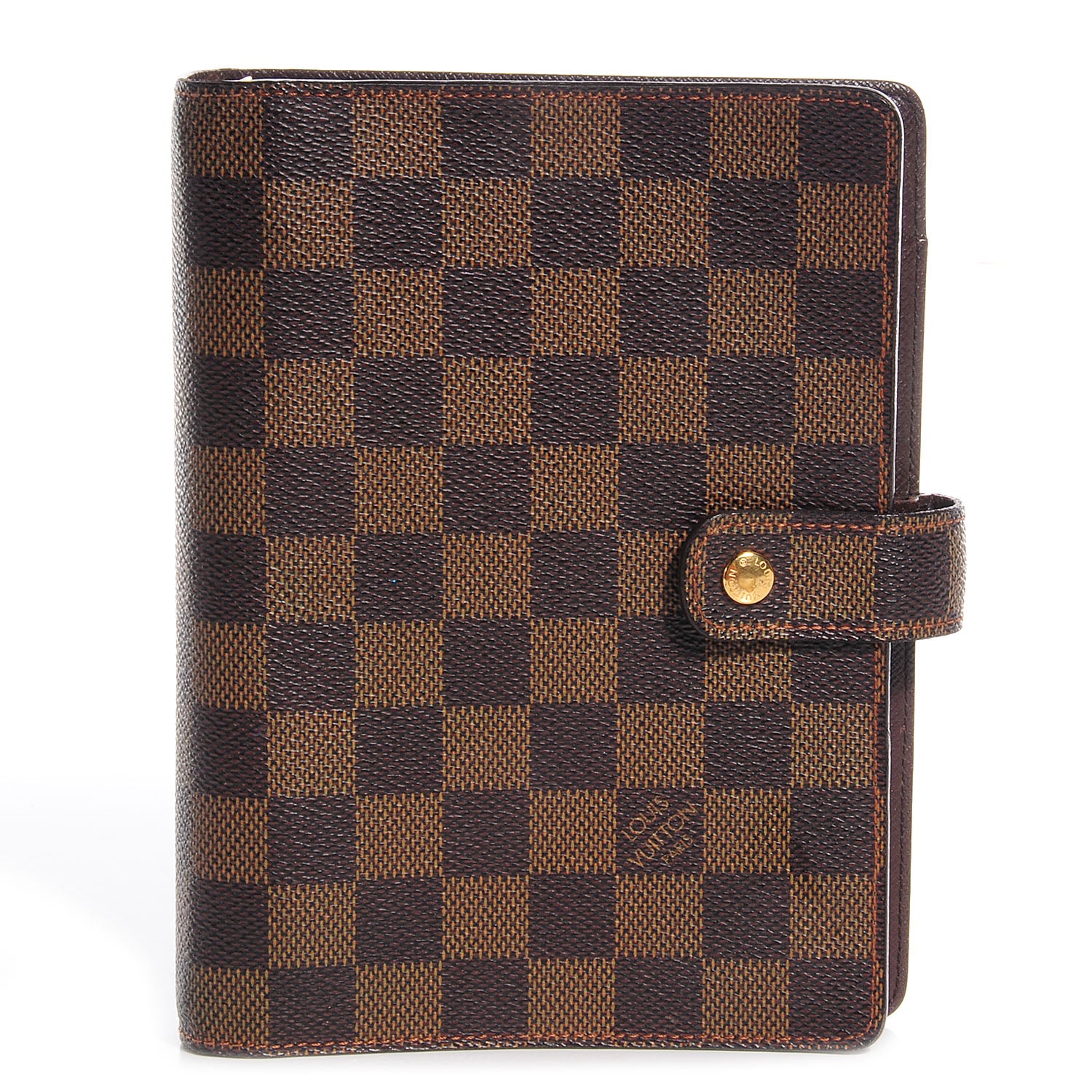 Louis Vuitton Damier Ebene Medium Ring Agenda 1 of 7