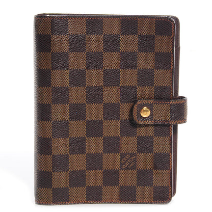 Louis Vuitton Damier Ebene Medium Ring Agenda 1 of 7