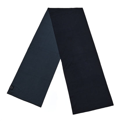 Hermes Cashmere Silk Aller-Retour Muffler Marine Ardoise 2 of 3