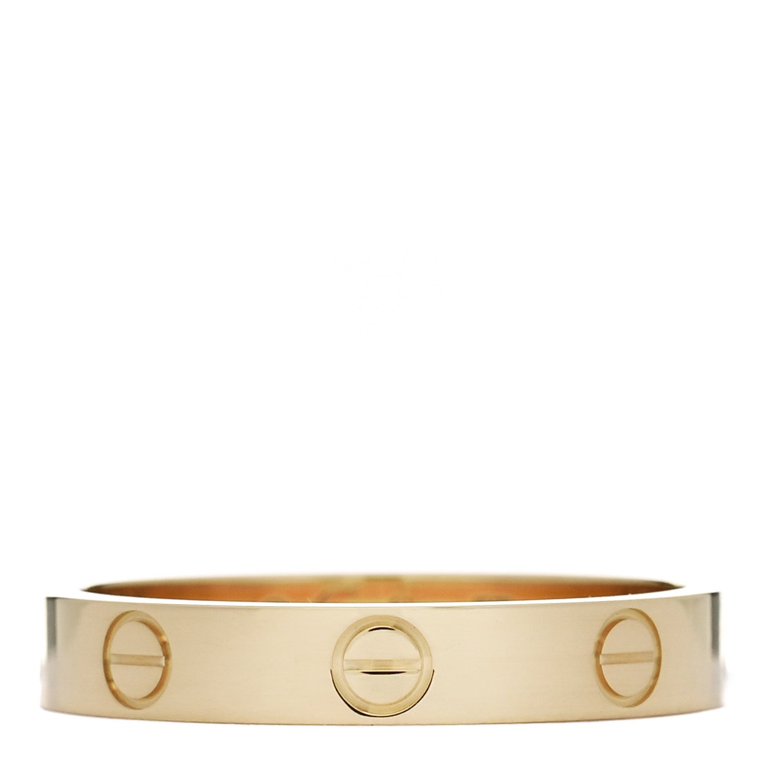 Cartier 18K Yellow Gold 3.5mm LOVE Wedding Band Ring 57 8 1 of 4
