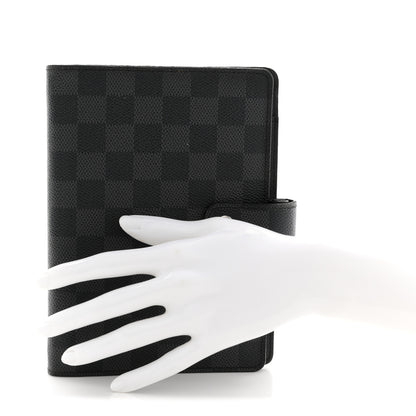 Louis Vuitton Damier Graphite Medium Ring Agenda Cover 2 of 9