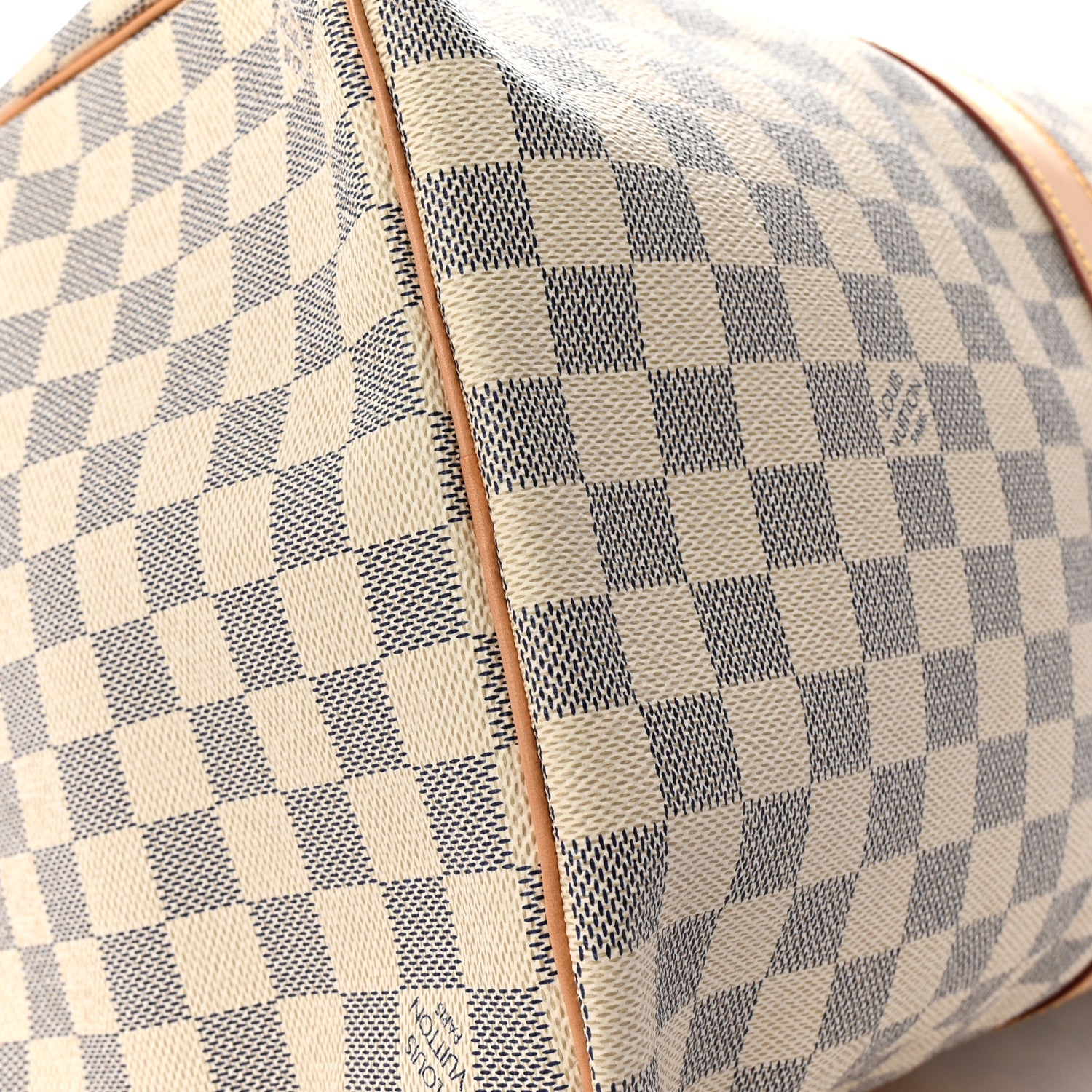 Louis Vuitton Damier Azur Keepall 50 8 of 9
