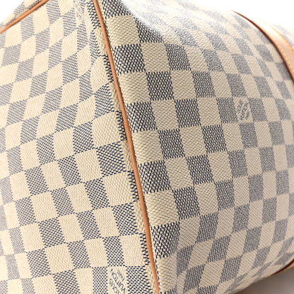 Louis Vuitton Damier Azur Keepall 50 8 of 9