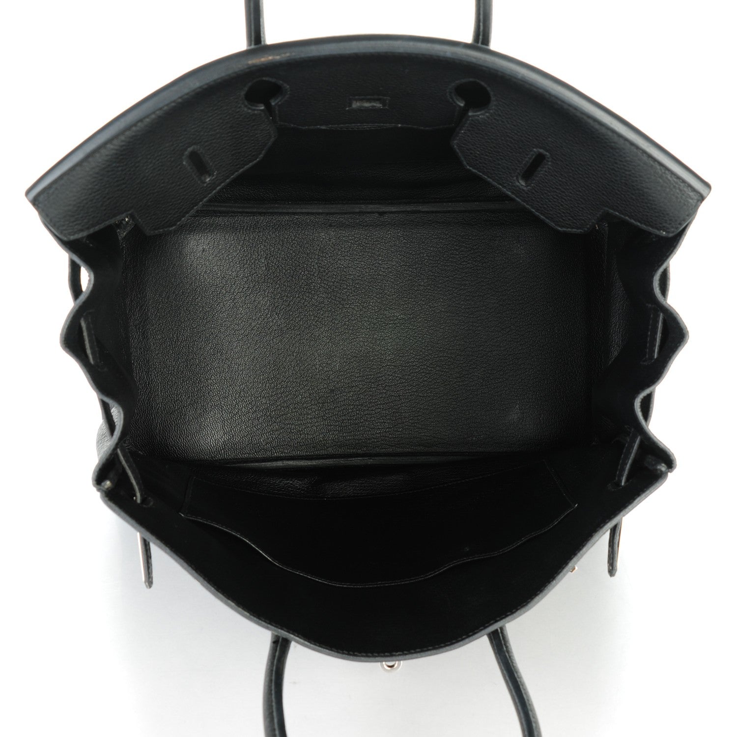 Hermes Taurillon Clemence Birkin 35 Black 7 of 28