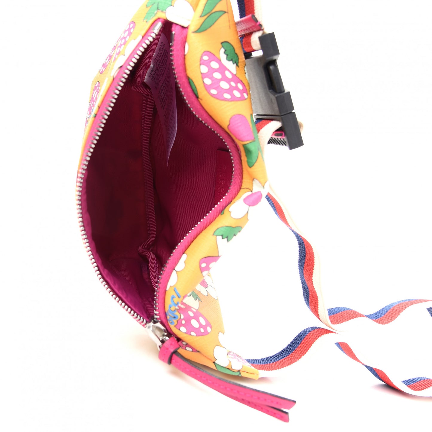 Supreme Childrens Mushroom Print Belt Bag Yellow