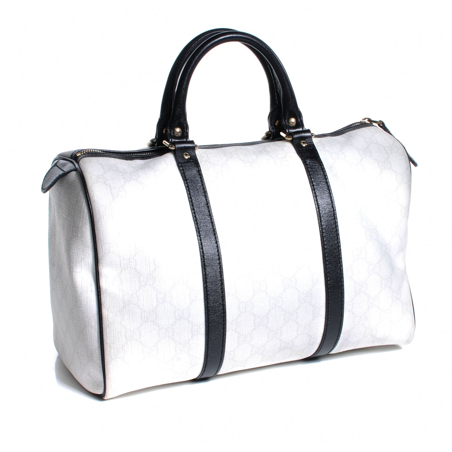 Gucci Monogram Medium Joy Boston Black Trim 3 of 7