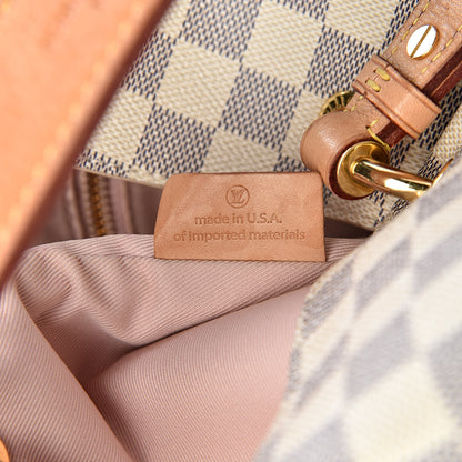 Louis Vuitton Damier Azur Graceful PM Rose Ballerine 7 of 14