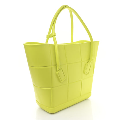 Bottega Veneta Rubber Maxi Intrecciato Medium Arco Kiwi Green 2 of 7