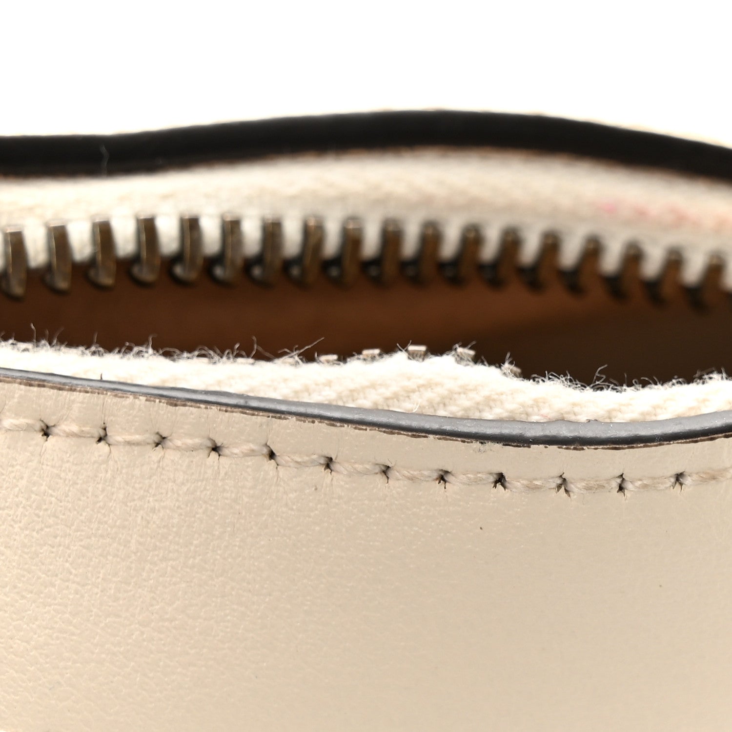 Gucci Calfskin Matelasse Chevron Mini GG Marmont Half Moon Hobo Mystic White 11 of 15