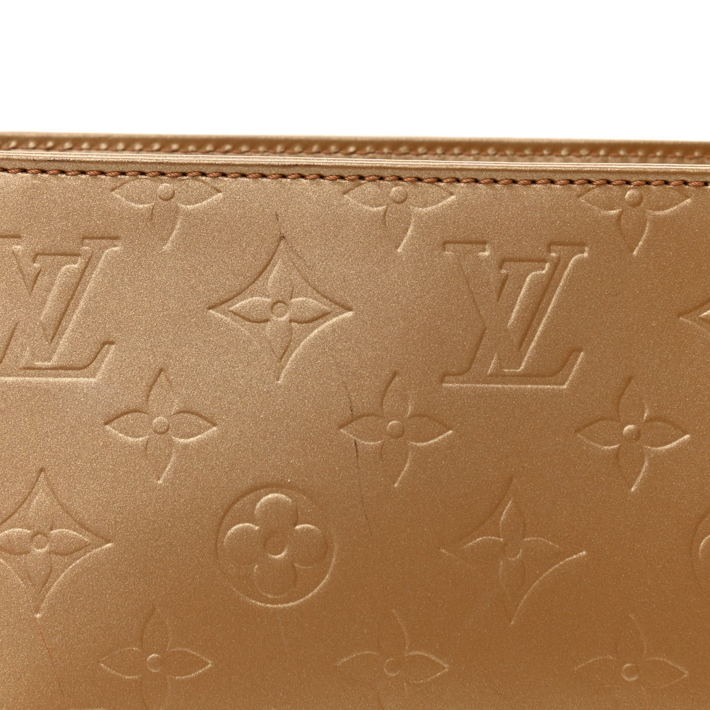 Mat Monogram Fowler Ambre