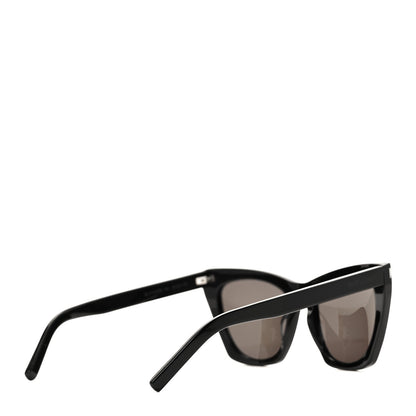 Saint Laurent New Wave SL214 Kate Cat Eye Sunglasses Black 3 of 7