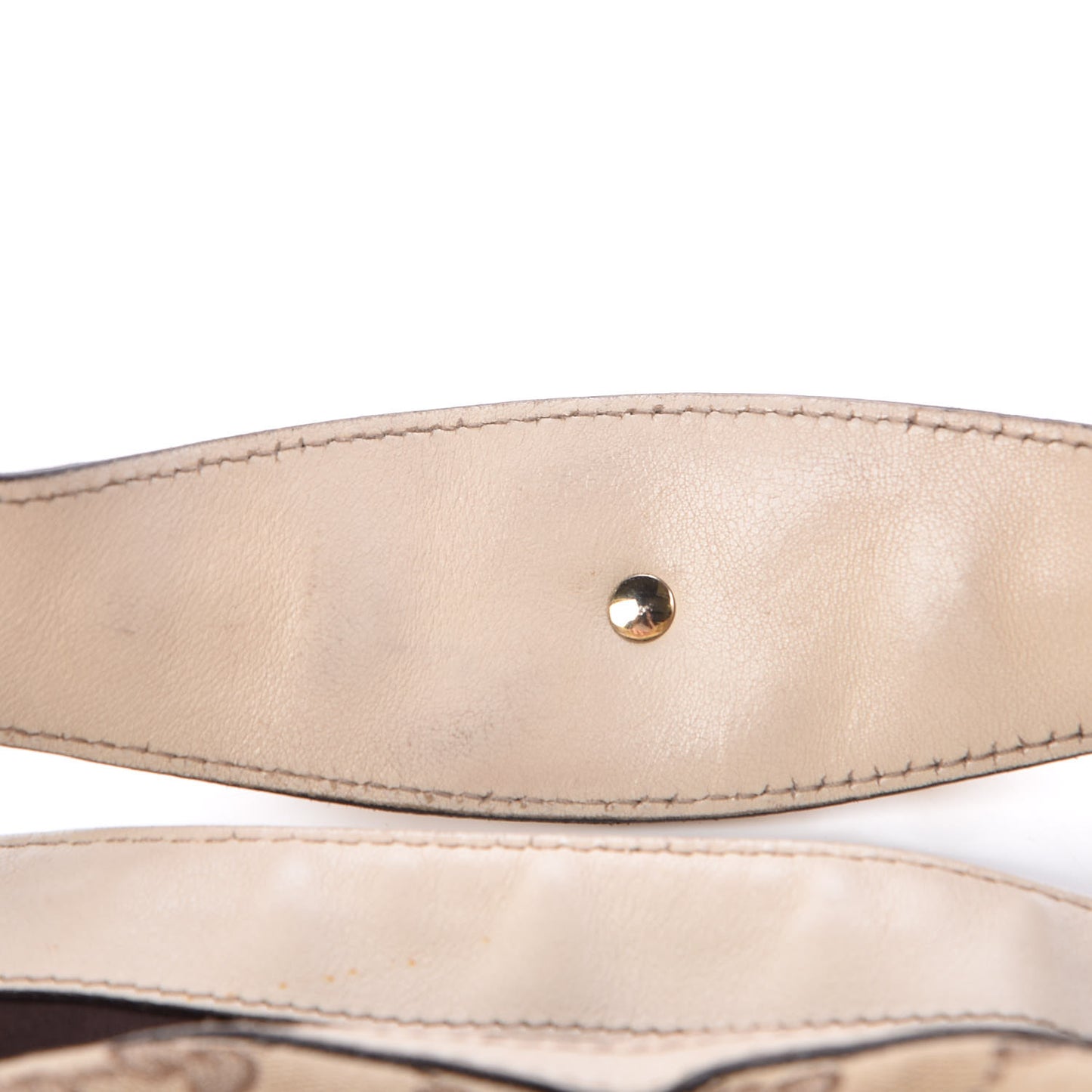 Monogram Large Wave Hobo Off White