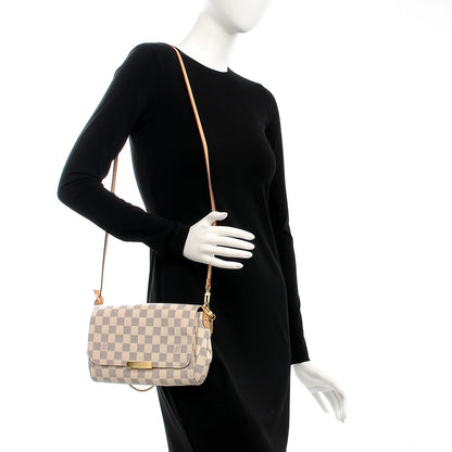 Louis Vuitton Damier Azur Favorite MM 2 of 9