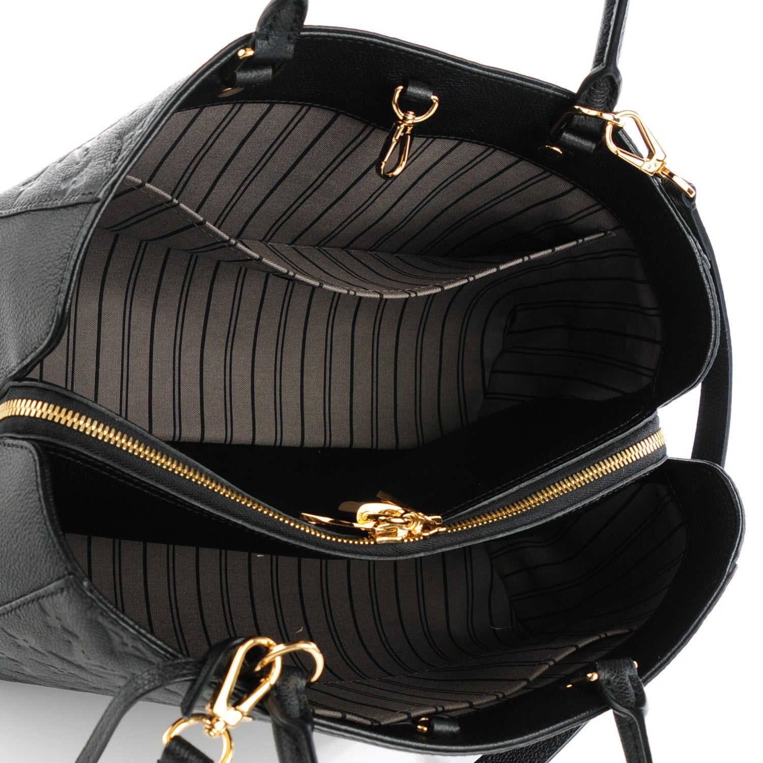 Louis Vuitton Empreinte Montaigne GM Black 5 of 8