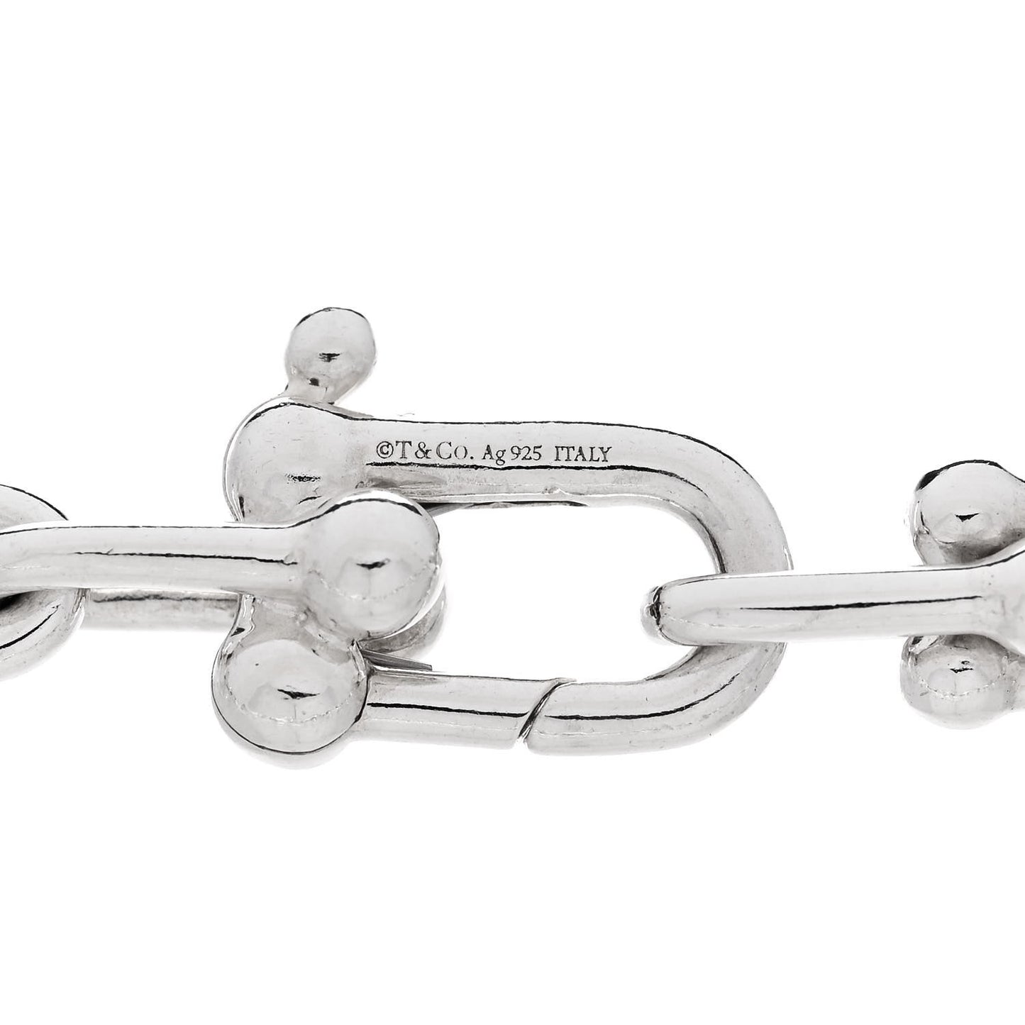 Sterling Silver Small HardWear Link Bracelet