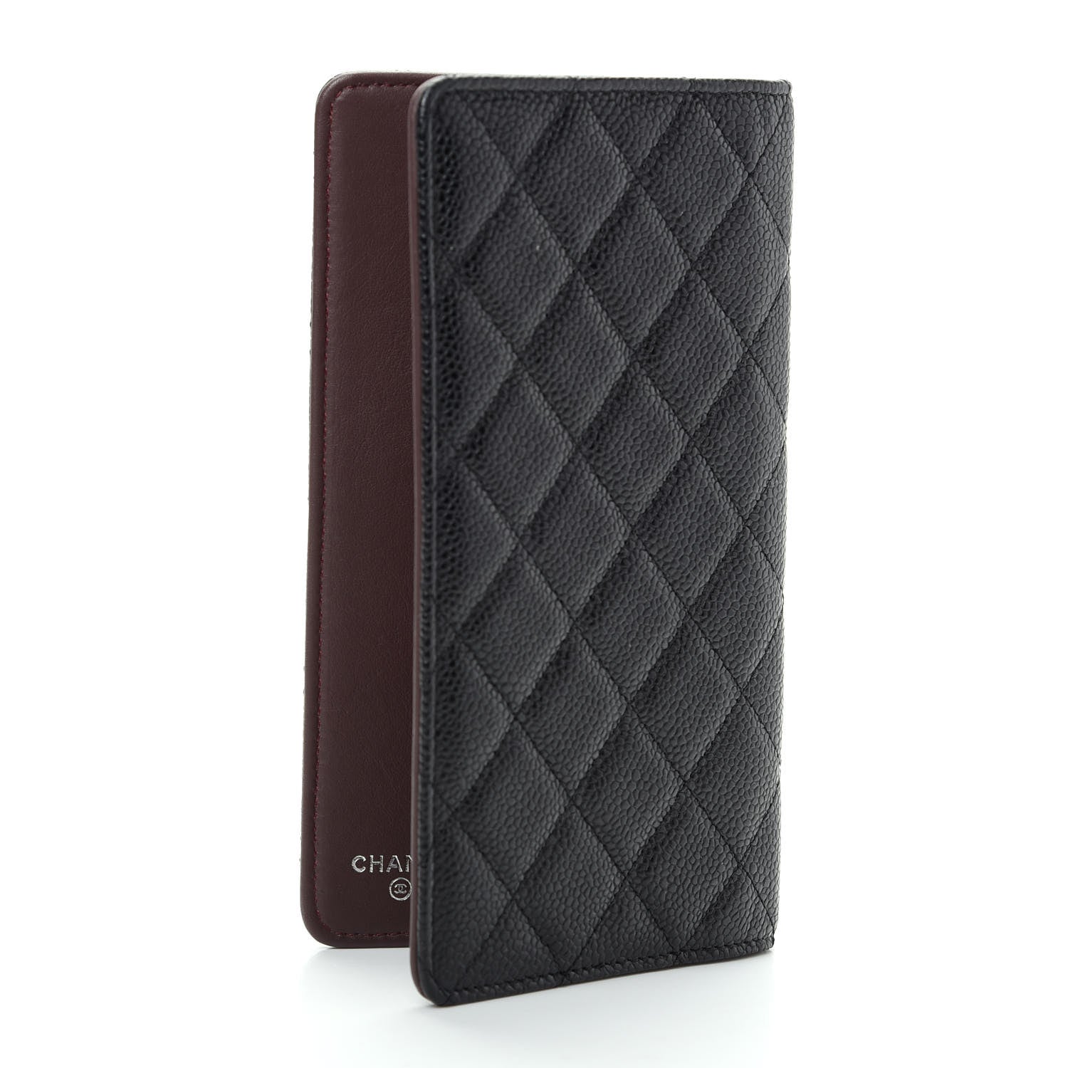 Chanel Caviar Quilted Medium Agenda Cover Black 3 of 8