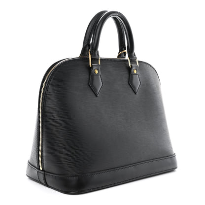 Louis Vuitton Epi Alma PM Black 3 of 11