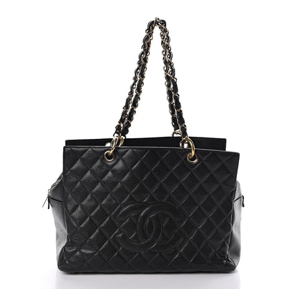 Chanel Caviar Quilted Petit Timeless Tote PTT Black 1 of 10