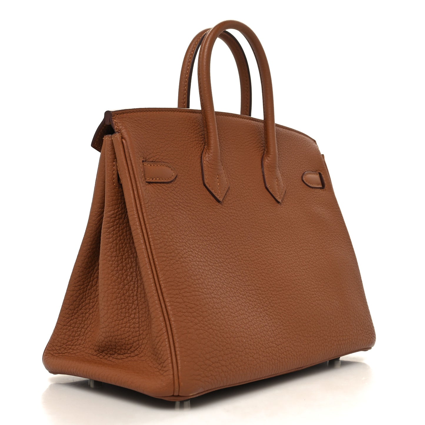 Togo Swift Officier Birkin 25 Gold Ambre