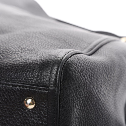 Gucci Pebbled Calfskin Medium Soho Shoulder Bag Black 10 of 13