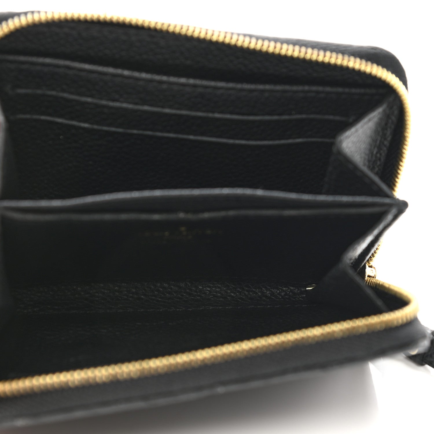 Louis Vuitton Empreinte Zippy Coin Purse Black 5 of 7