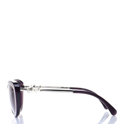 Chanel Polarized Cat Eye Pearl Sunglasses 5340-H Pink 3 of 7