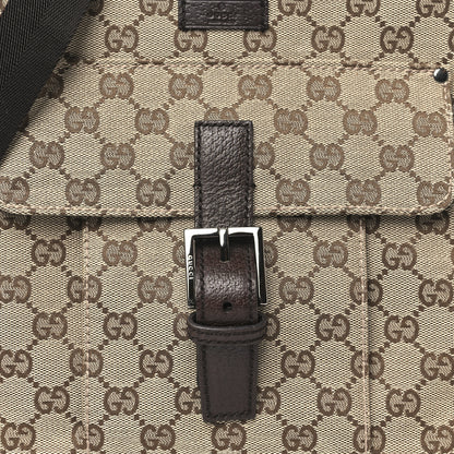Gucci Monogram Messenger Bag Dark Brown 8 of 10
