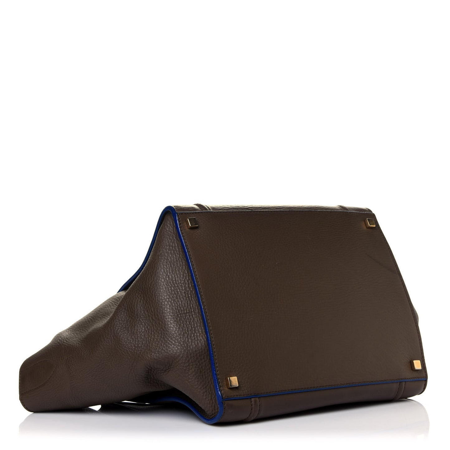 Baby Grained Calfskin Medium Phantom Luggage Khaki