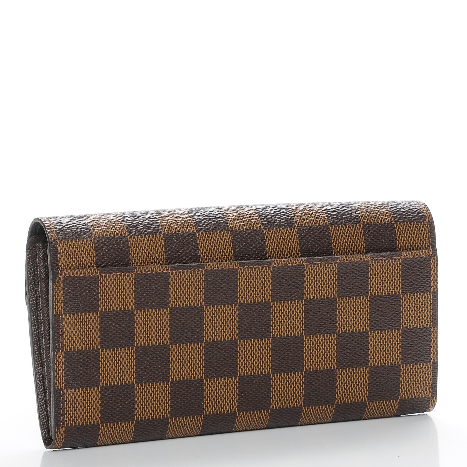 Louis Vuitton Damier Ebene Sarah Wallet NM 3 of 7