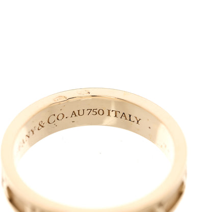 Tiffany 18K Yellow Gold Atlas Ring 49 5 5 of 5