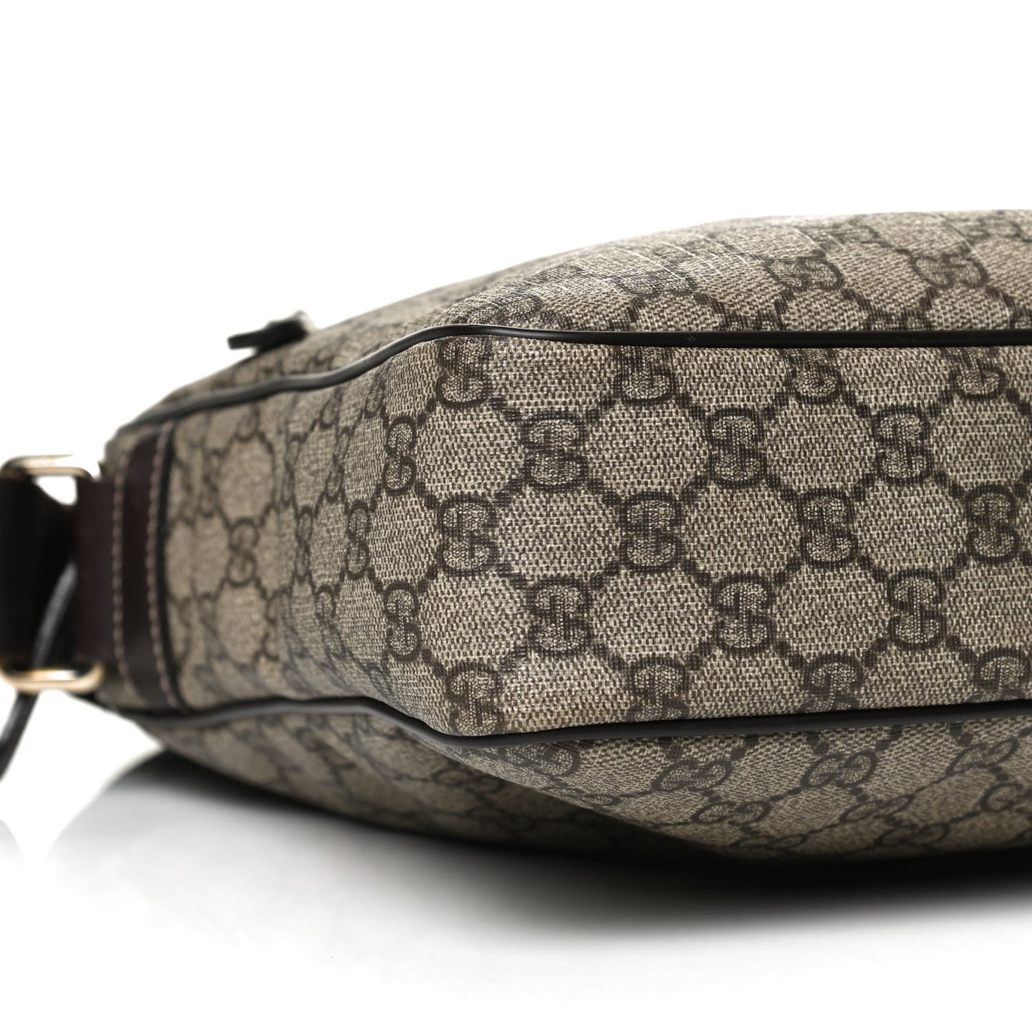 GG Plus Monogram Medium Messenger Bag Dark Brown