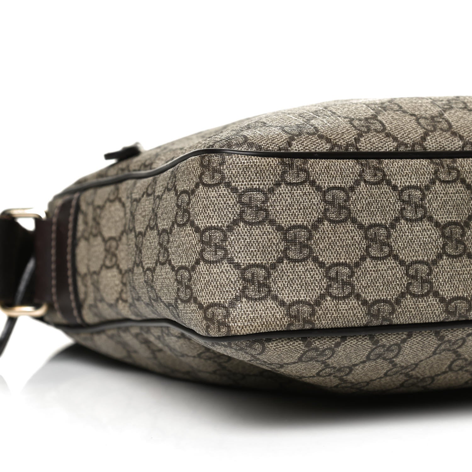 Gucci GG Plus Monogram Medium Messenger Bag Dark Brown 11 of 13