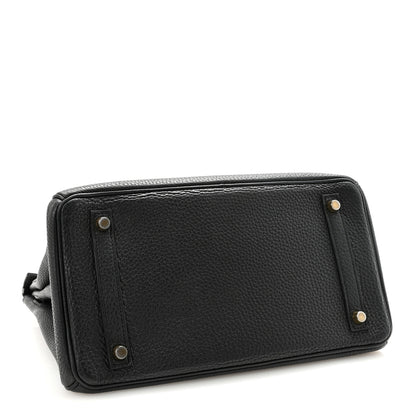Hermes Togo BIRKIN 30 Black 4 of 9