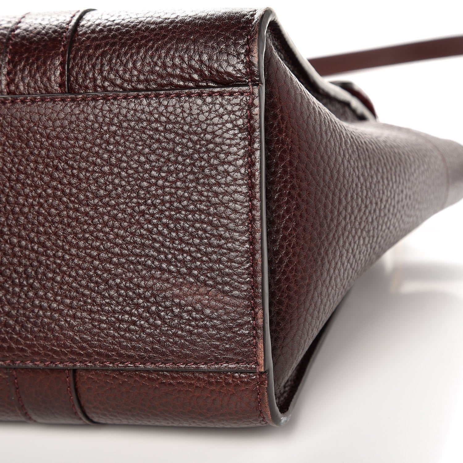 Mulberry Natural Grain Leather Small New Bayswater Oxblood 8 of 14