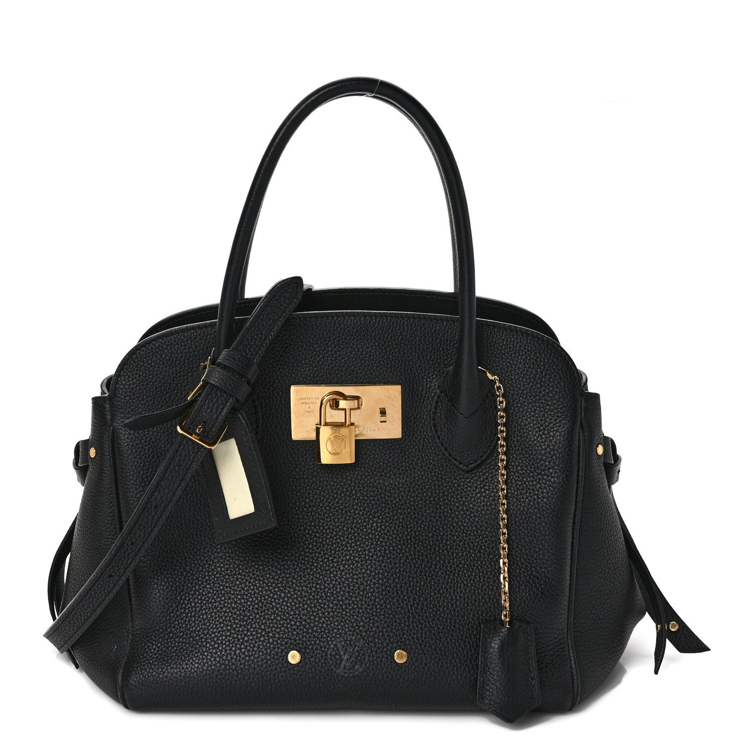 Louis Vuitton Veau Nuage Milla MM Black 1 of 10
