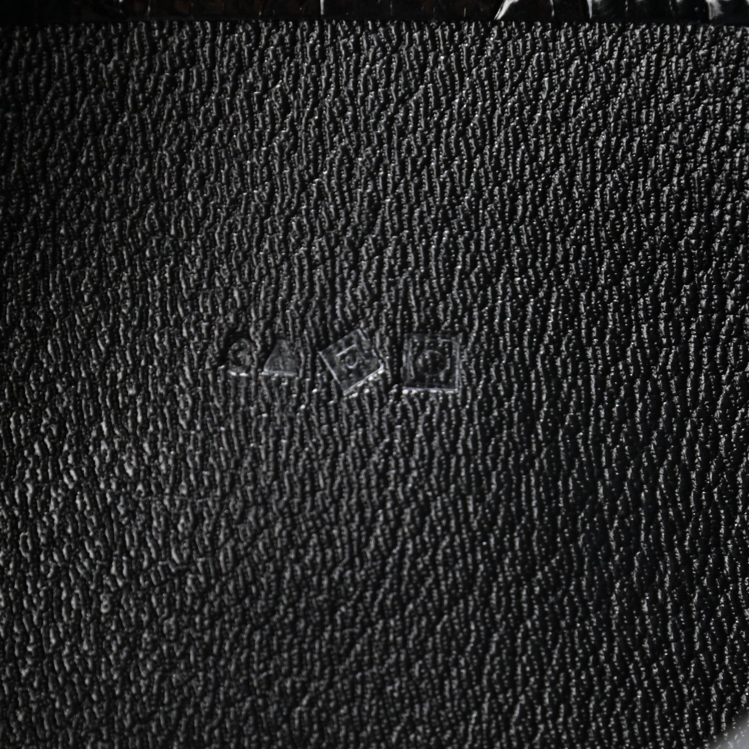 Hermes Shiny Alligator Constance Long Wallet Black 7 of 8