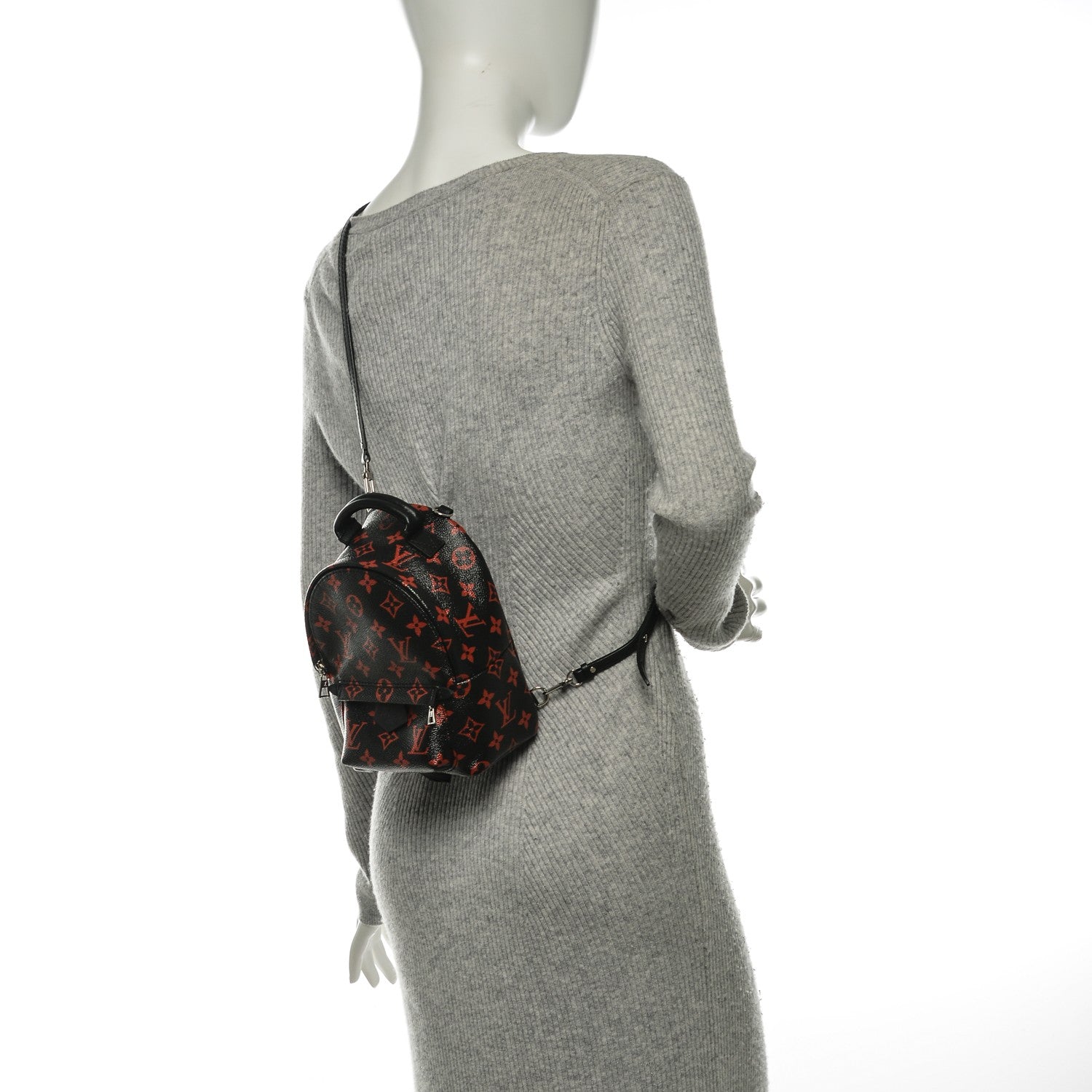 Louis Vuitton Monogram Infrarouge Palm Springs Backpack Mini 2 of 7