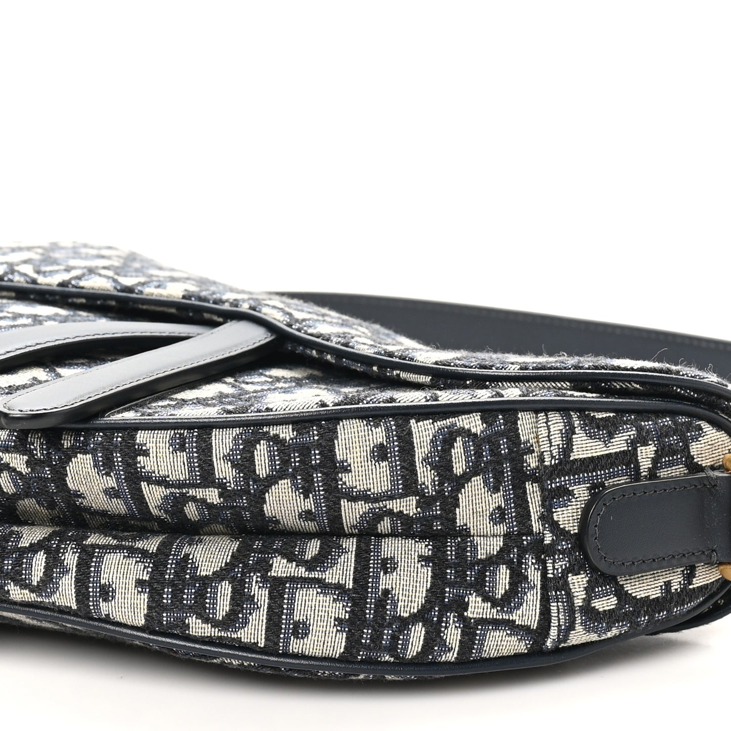 Oblique Saddle Bag Blue