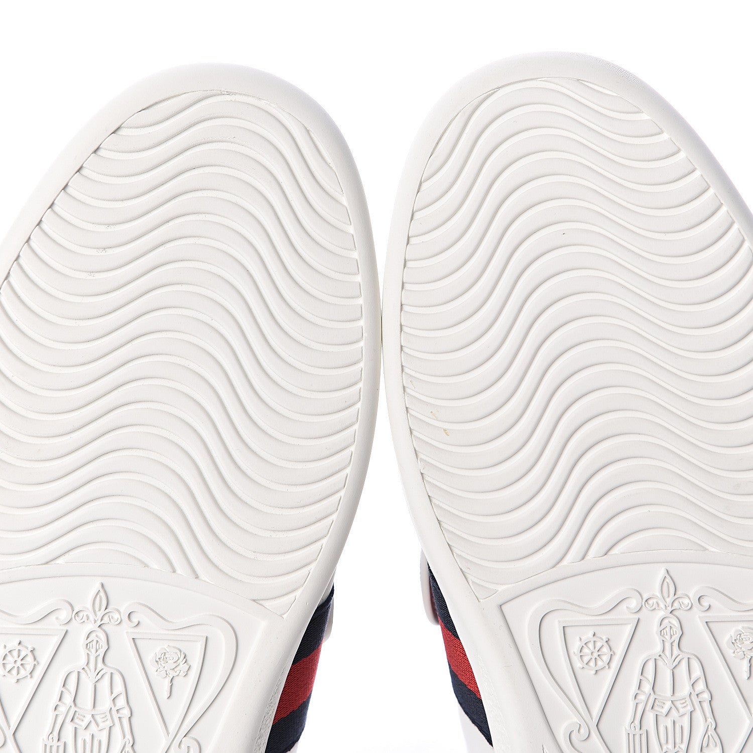 Gucci Calfskin Ayers Web Blind for Love Embroidered Womens Ace Sneakers 41 White 9 of 10